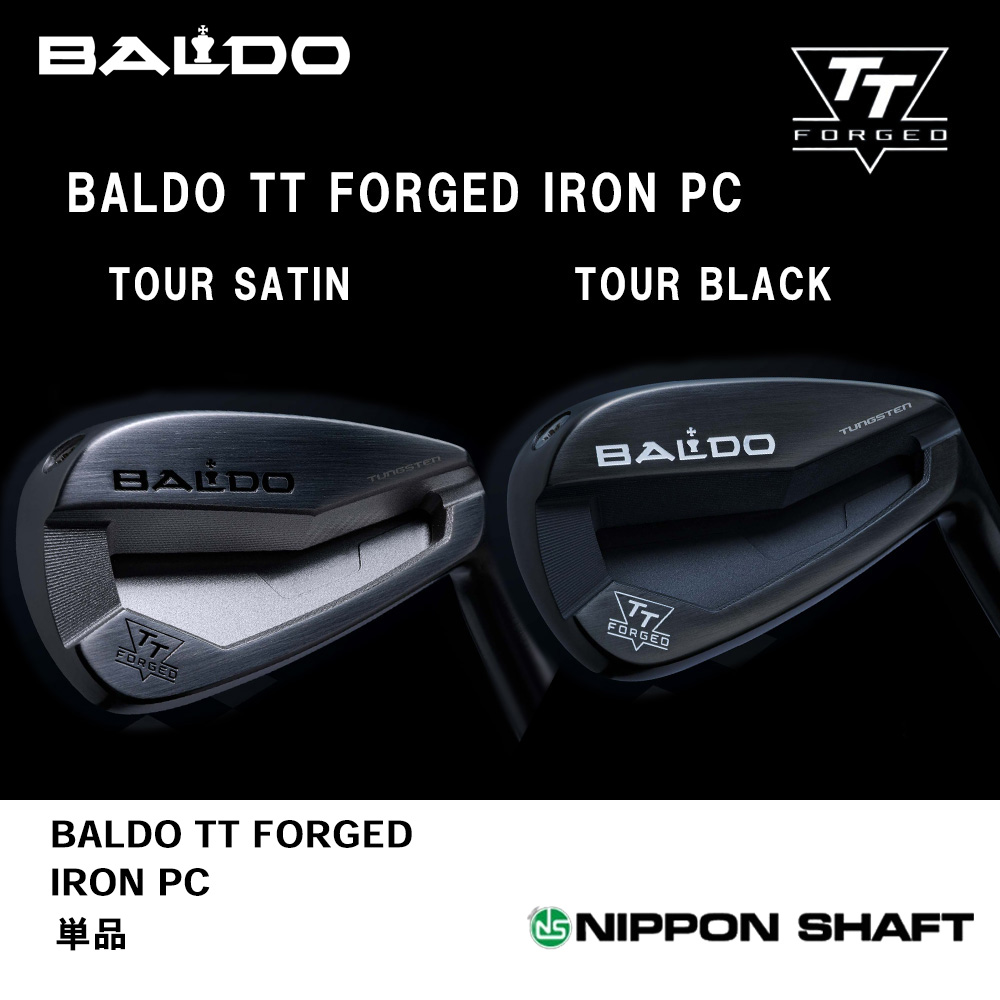 BALDO バルド 2024 BALDO TT FORGED IRON PC アイアン 単品《 シャフト：日本シャフト 》