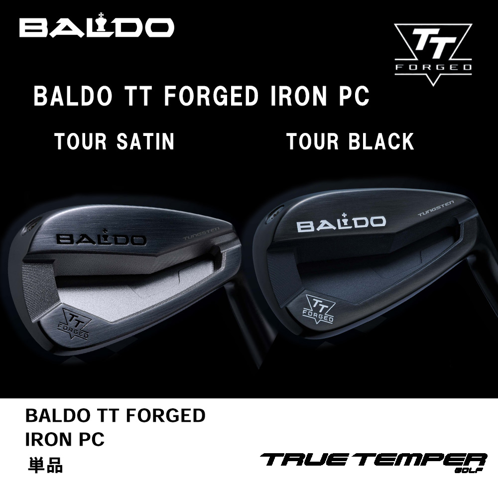 BALDO バルド 2024 BALDO TT FORGED IRON PC アイアン 単品《 シャフト：トゥルーテンパー 》