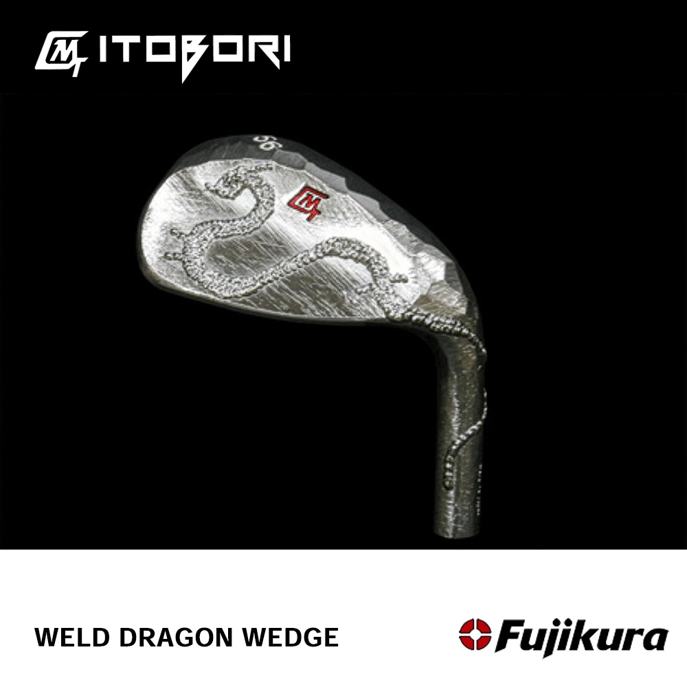 MTG STUDIO 一刀彫 ITOBORI ウエッジ WELD DRAGON WEDGE 単品《 シャフト：フジクラシャフト 》