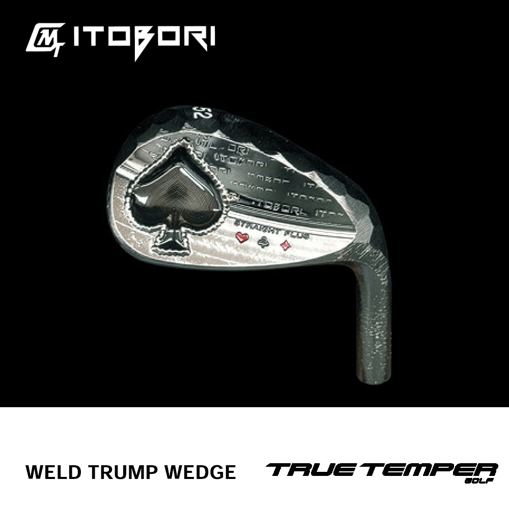 MTG STUDIO 一刀彫 ITOBORI ウエッジ WELD TRUMP WEDGE 単品《 シャフト：トゥルーテンパー 》