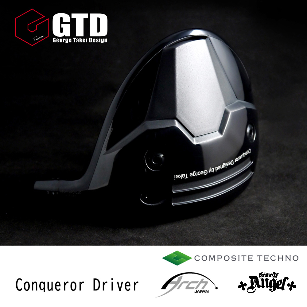 GTD Conqueror（コンクワーラー） Driver《 シャフト：アーチゴルフ・コンポジットテクノ・クライムオブエンジェル 》