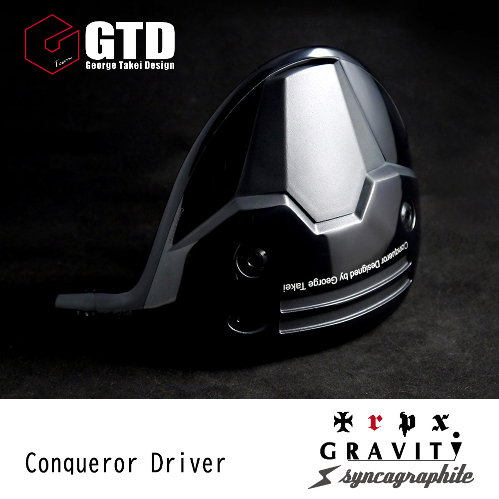 GTD Conqueror（コンクワーラー） Driver《 シャフト：トリプルエックス・グラビティゴルフ・シンカグラファイト 》