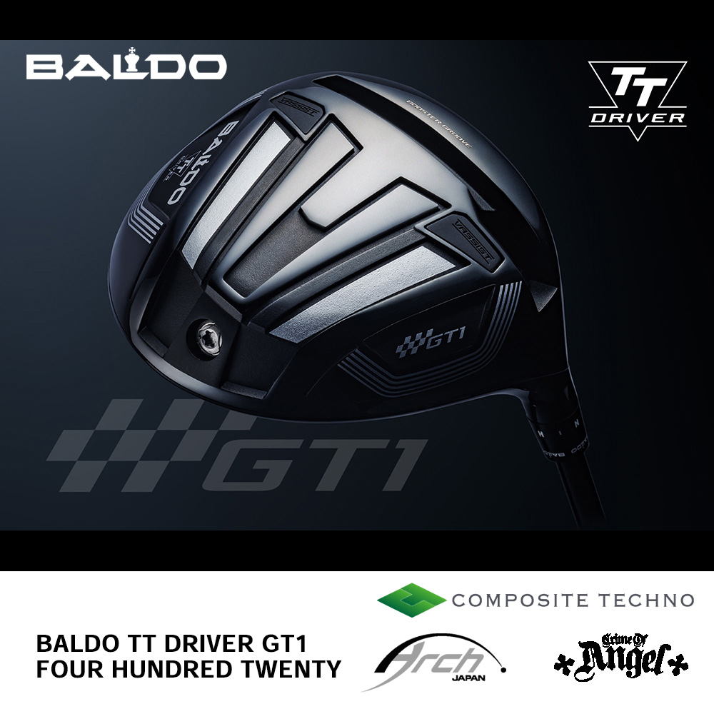 BALDO バルド TT DRIVER GT1 FOUR HUNDRED TWENTY ドライバー （2024年モデル）《 シャフト：アーチゴルフ・コンポジットテクノ・クライムオブエンジェル 》