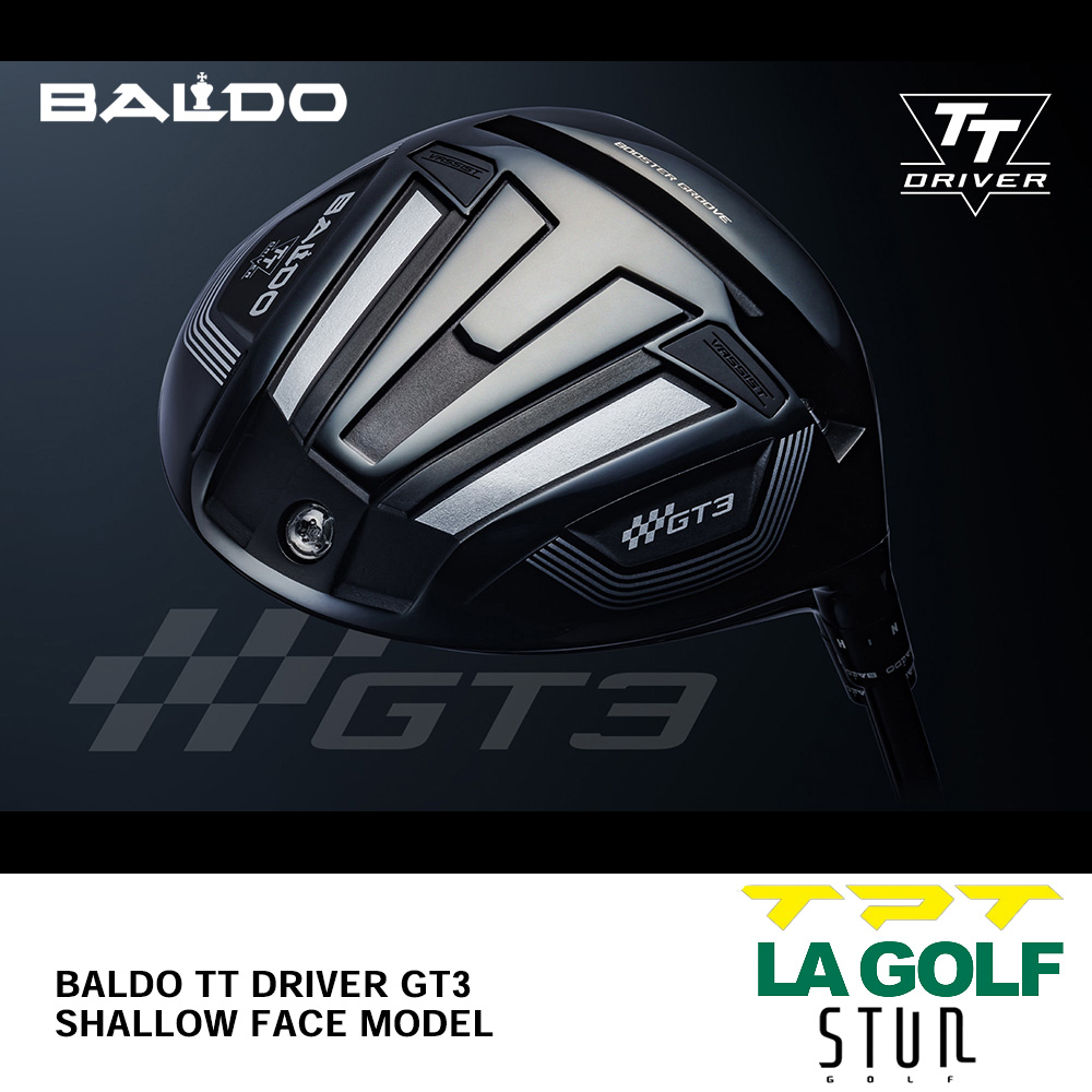 BALDO バルド TT DRIVER GT3 SHALLOW FACE MODEL ドライバー （2024年モデル）《 シャフト：TPTゴルフ・LAゴルフ・STUNゴルフ 》