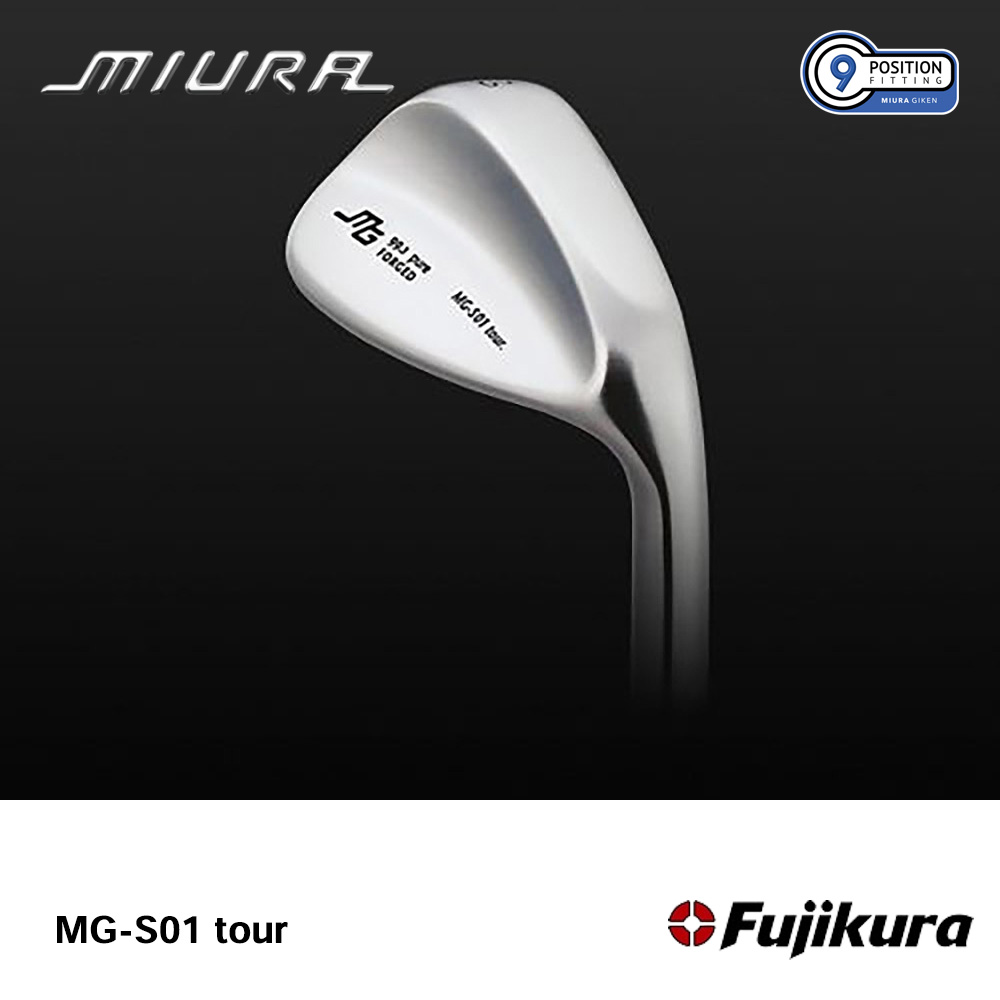 三浦技研　MG-S01 tour 50° 純鉄ウエッジ 限定シャフト純鉄