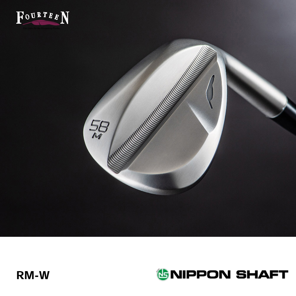 FORTEEN フォーティーン RM-W ウェッジ 単品 公認特約店限定《 シャフト：日本シャフト 》