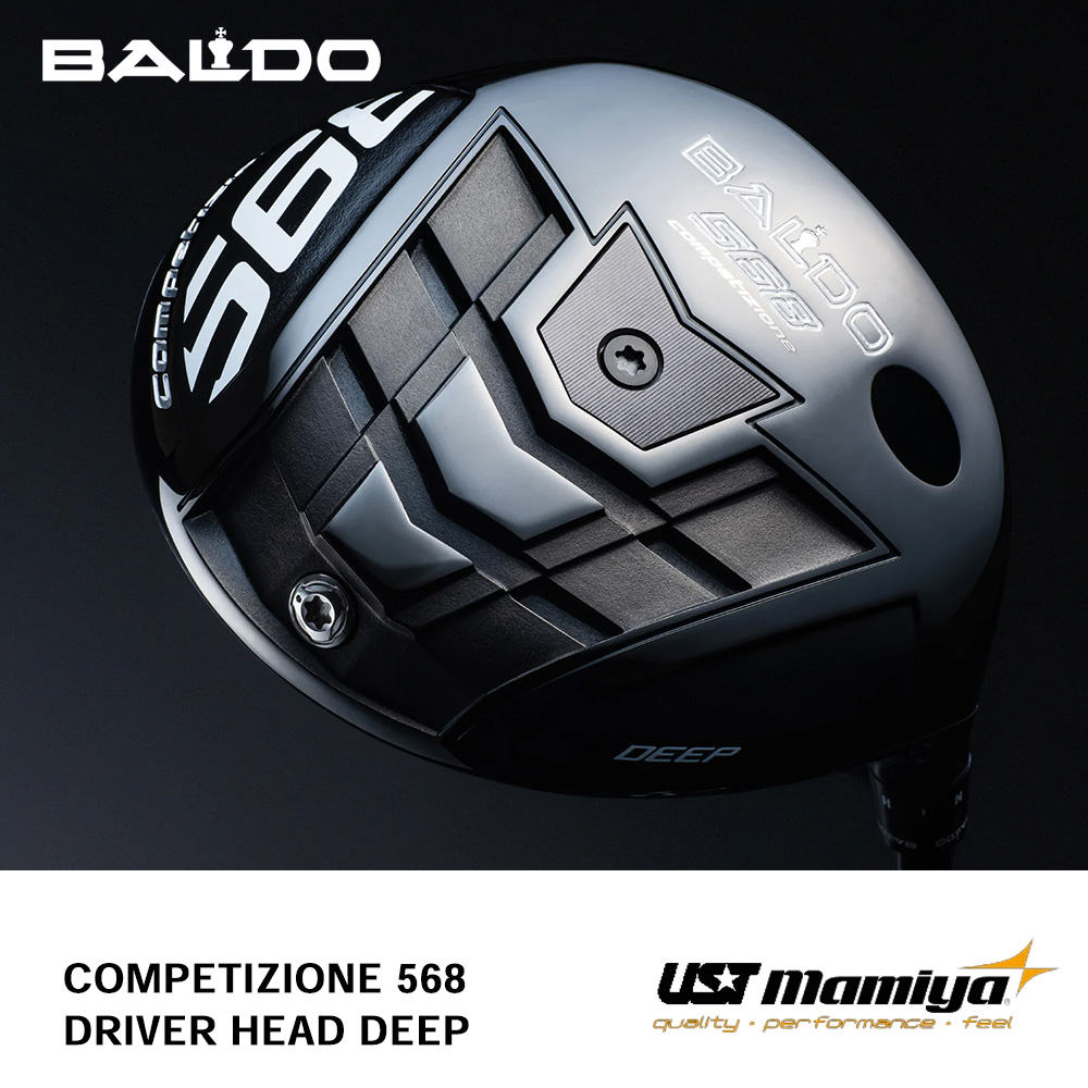 BALDO バルド COMPETIZIONE 568 DRIVER ドライバー （2023年モデル）《 シャフト：ＵＳＴマミヤ 》