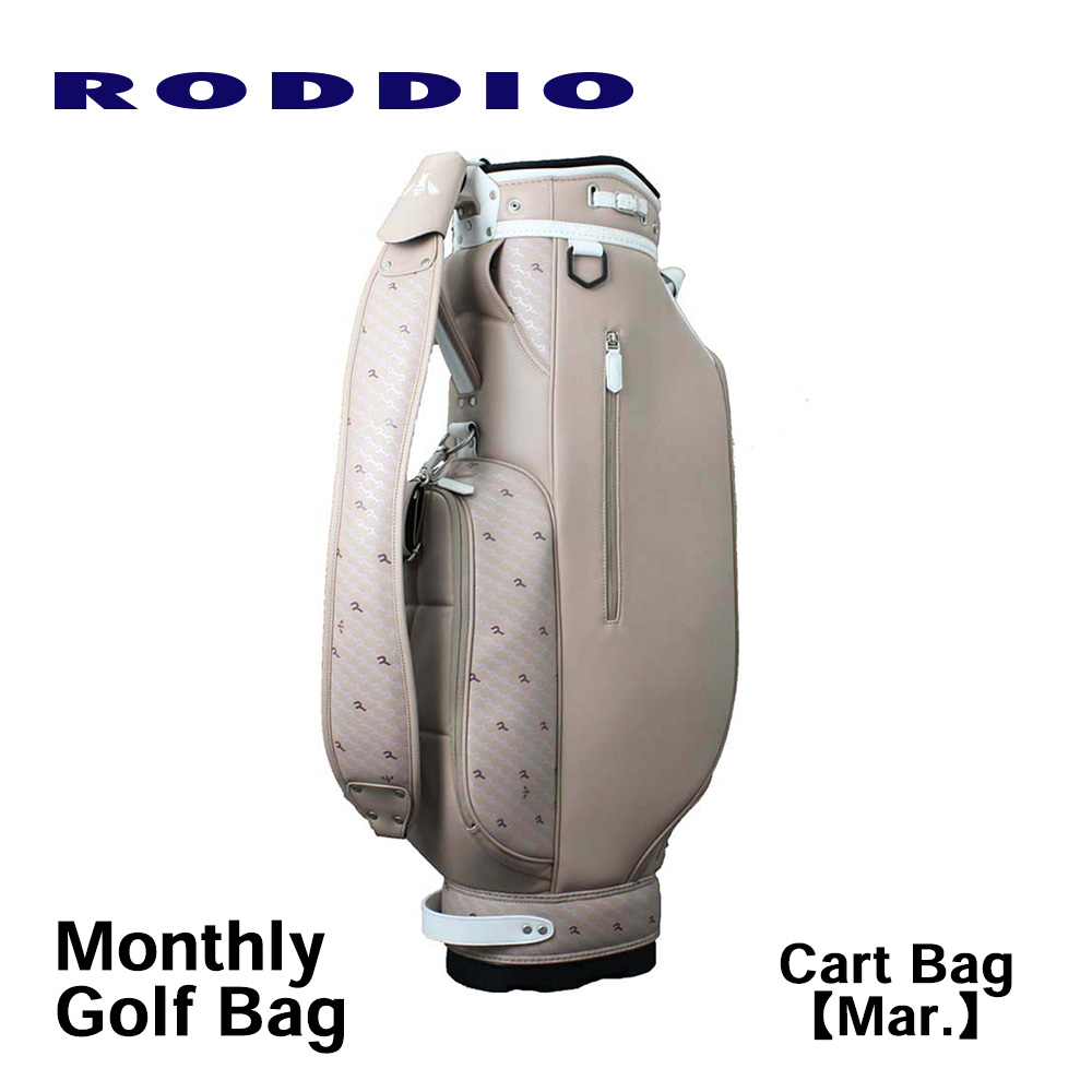 RODDIO ロッディオ Monthly Golf Bag マンスリーゴルフバッグ Cart Bag カートバッグ【Mar.】