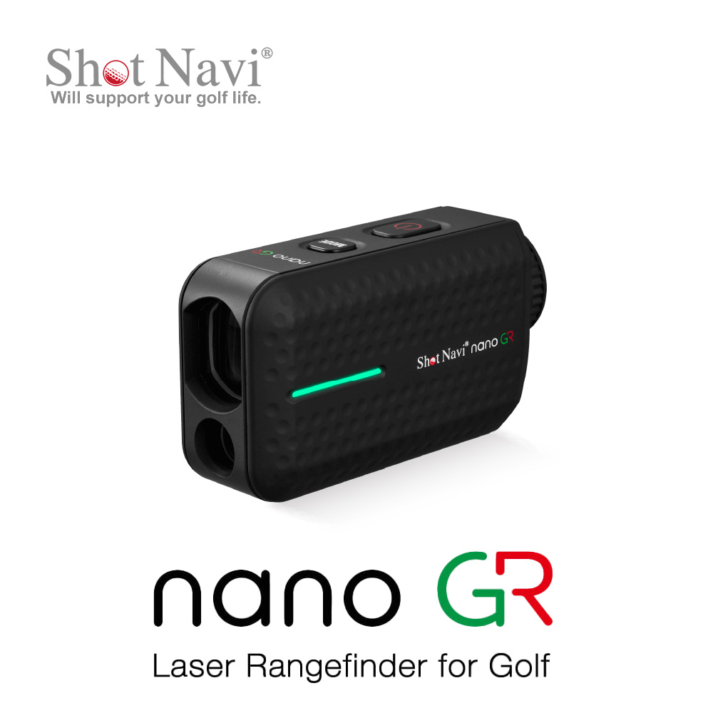 Shot Navi ショットナビ Laser Sniper nano GR（ブラック）