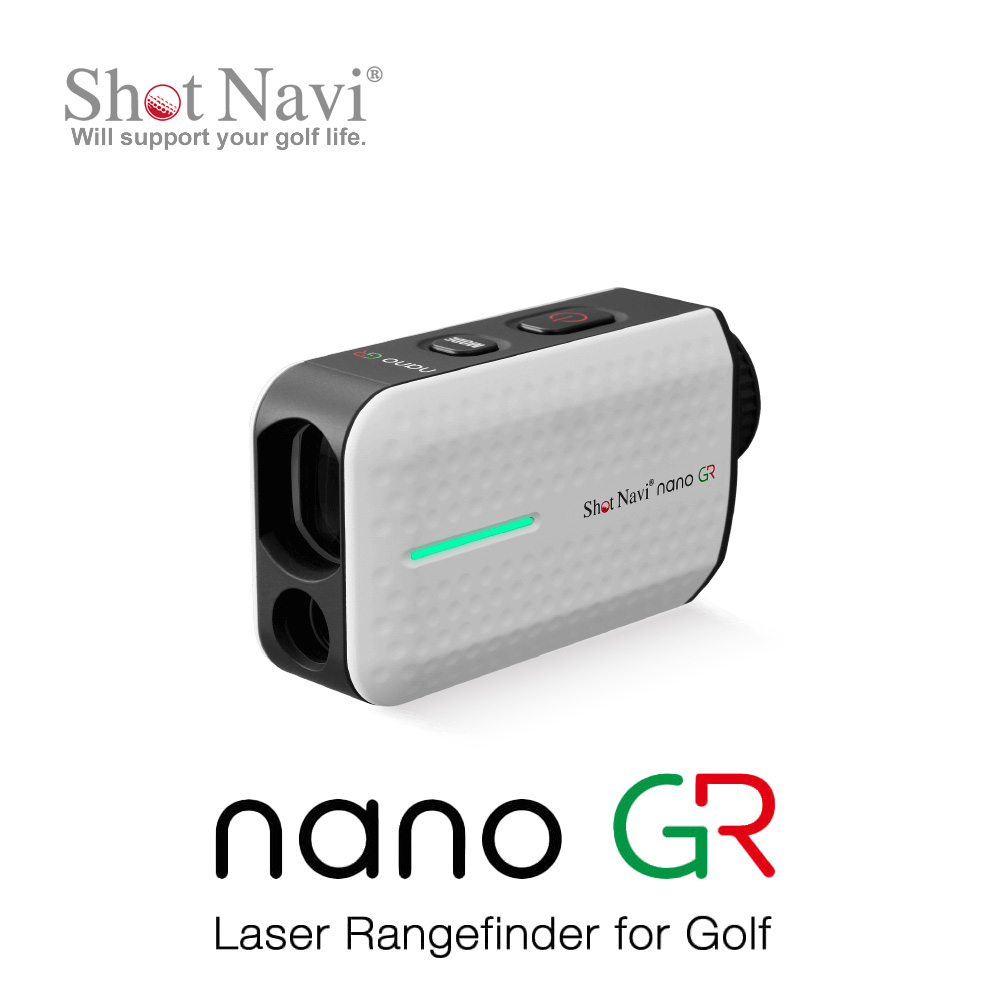 Shot Navi ショットナビ Laser Sniper nano GR（ホワイト）