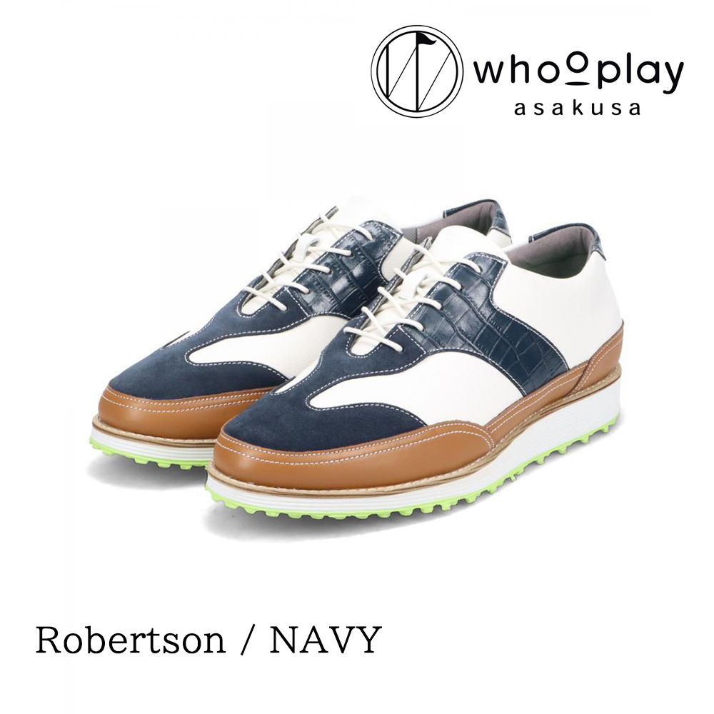 whooplay フープレイ Robertson ロバートソン ネイビー No.24434655