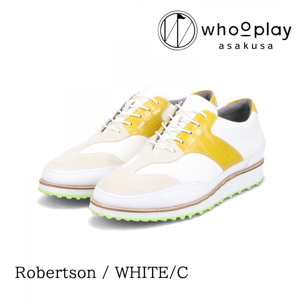 whooplay フープレイ Robertson ロバートソン ホワイトコンビ No.24434655