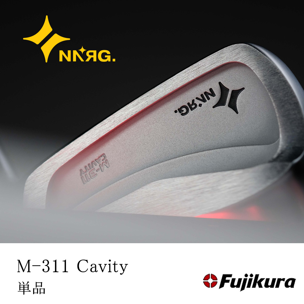 New Energy Golf ニューエナジーゴルフ M-311 Cavity アイアン 単品（#4）《 シャフト：フジクラシャフト 》