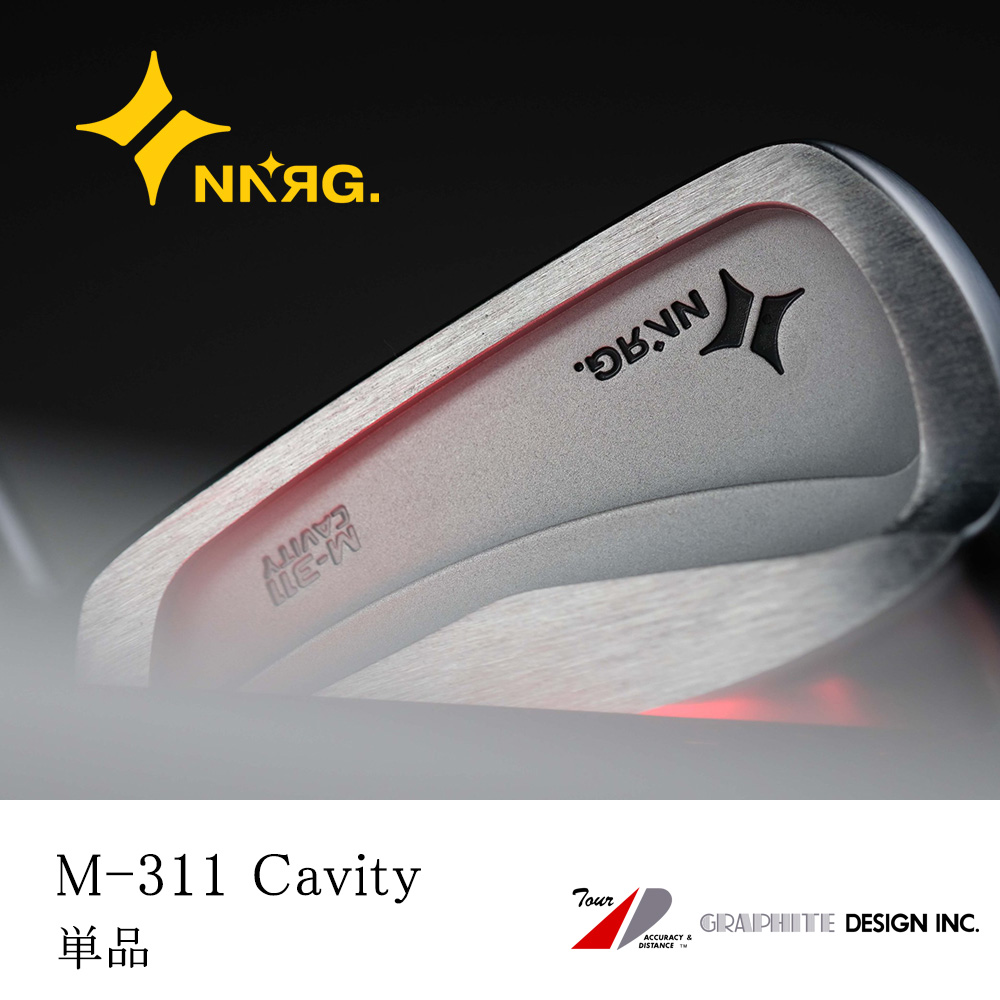 New Energy Golf ニューエナジーゴルフ M-311 Cavity アイアン 単品（#4）《 シャフト：グラファイトデザイン 》
