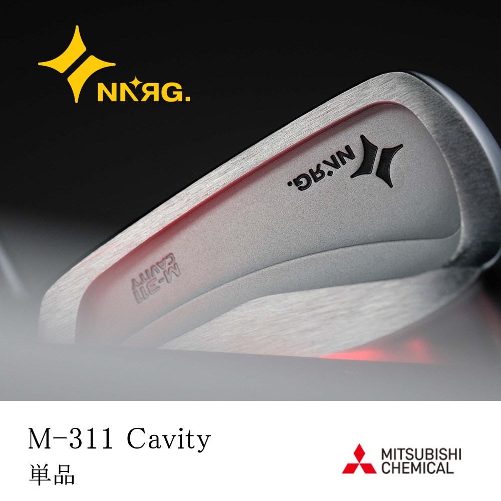 New Energy Golf ニューエナジーゴルフ M-311 Cavity アイアン 単品（#4）《 シャフト：三菱ケミカル 》