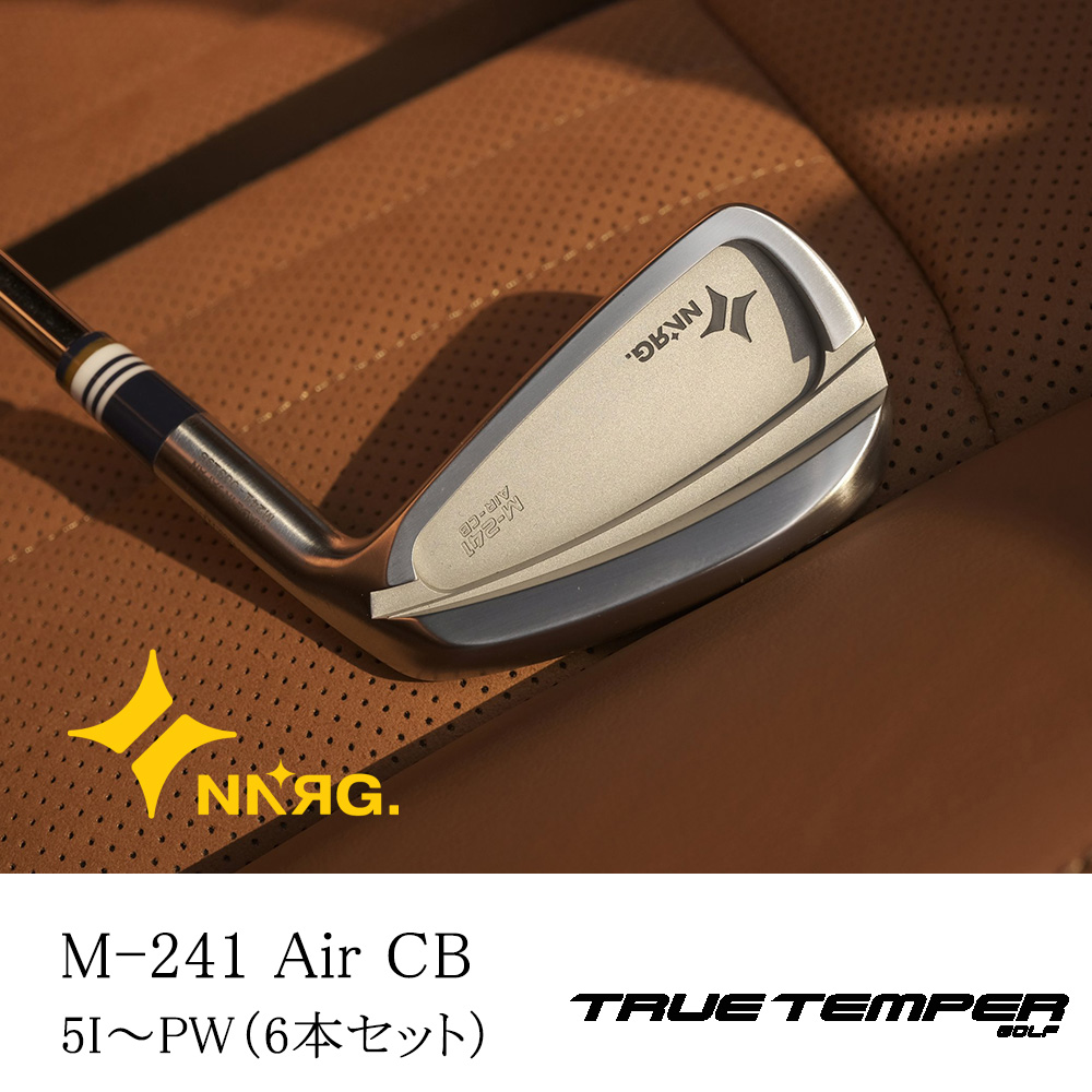 New Energy Golf ニューエナジーゴルフ M-241 Air CB アイアン #5～PW（6本セット）《 シャフト：トゥルーテンパー 》