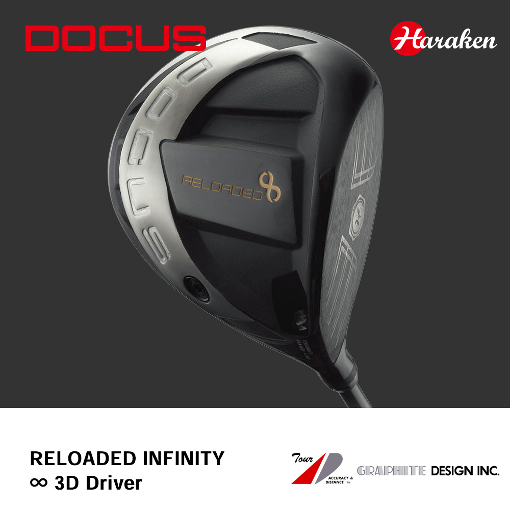 DOCUS ドゥーカス RELOADED INFINITY ∞ 3Dドライバー《 シャフト：グラファイトデザイン 》