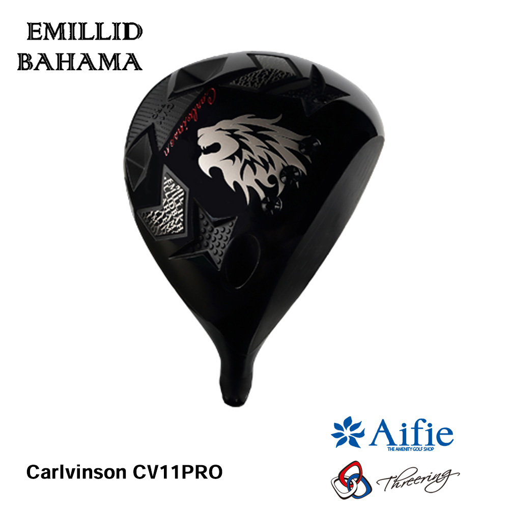 エミリッドバハマ EMILLID BAHAMA Carlvinson CV11PRO ドライバー《 シャフト：Aifie（株式会社シマノ）・Threering 》