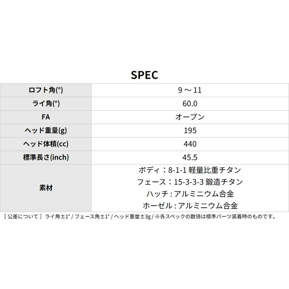 RODDIO ロッディオ ドライバー ツアーAD PT-5 R1 ニューカラーチップ