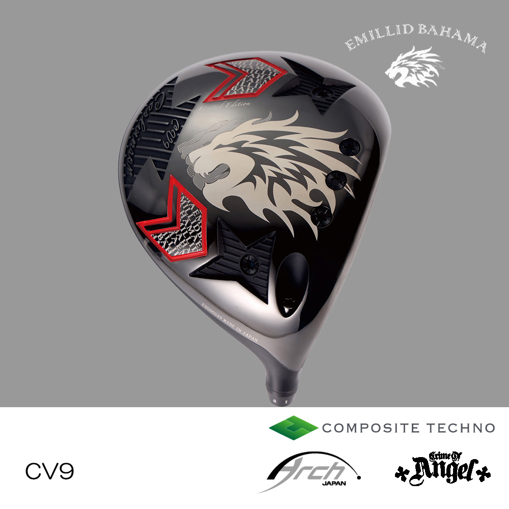 エミリッドバハマ EMILLID BAHAMA CV9 ドライバー《 シャフト：アーチゴルフ・コンポジットテクノ・クライムオブエンジェル 》