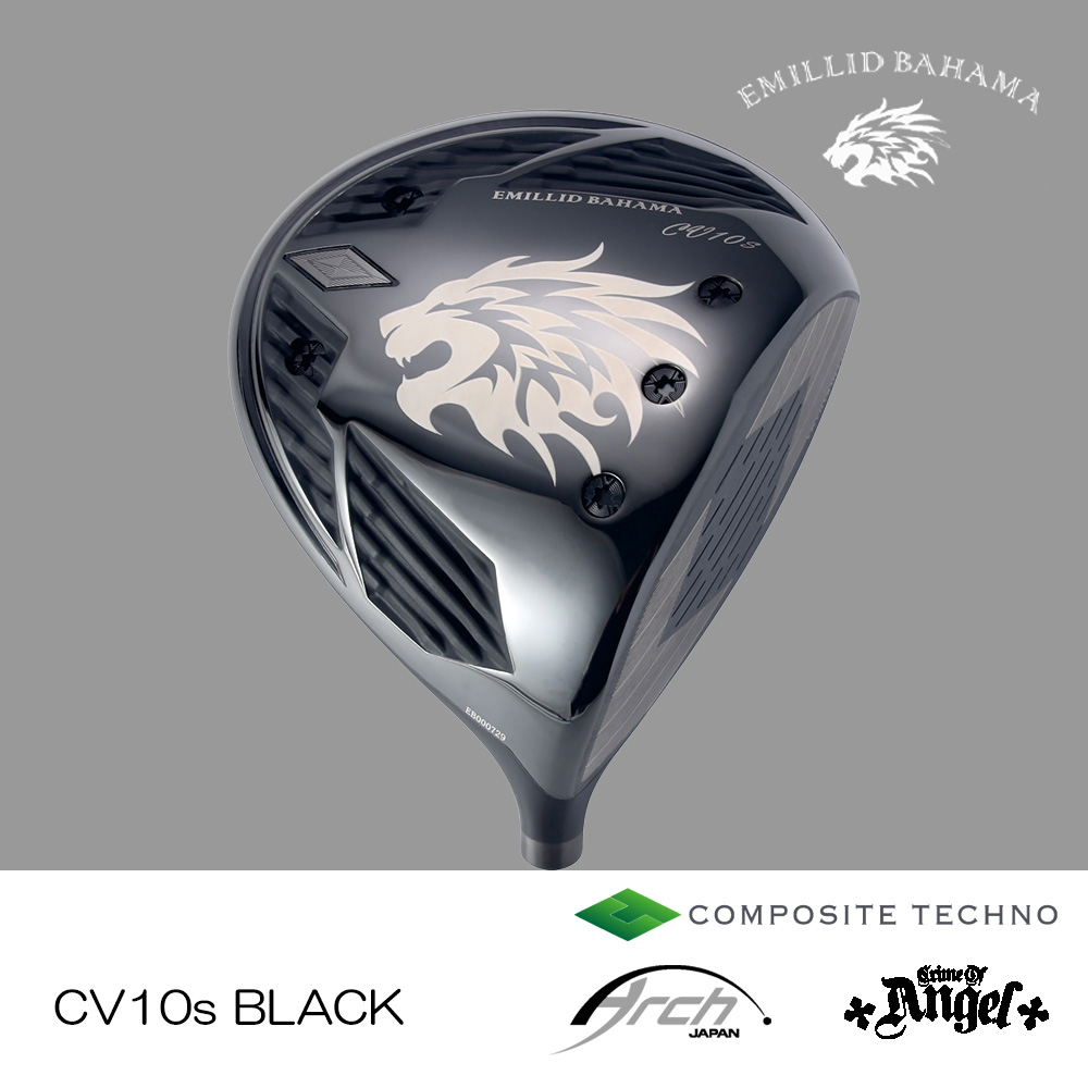 エミリッドバハマ EMILLID BAHAMA CV10s ドライバー《 シャフト：アーチゴルフ・コンポジットテクノ・クライムオブエンジェル 》