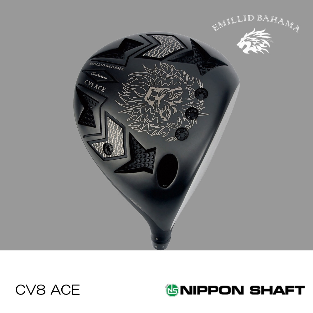エミリッドバハマ EMILLID BAHAMA CV8 ACE ドライバー《 シャフト：日本シャフト 》