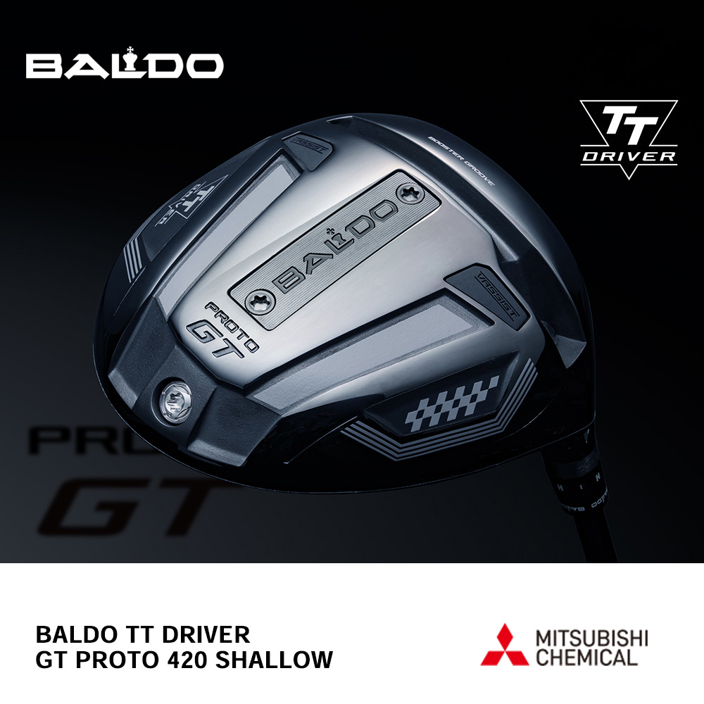 BALDO バルド TT DRIVER GT PROTO 420 SHALLOW ドライバー （2024年モデル）《 シャフト：三菱ケミカル 》