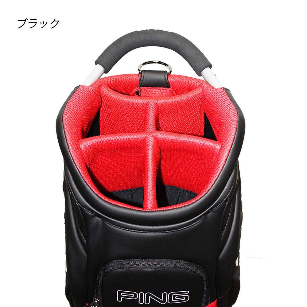 PING】ピンゴルフPING DLX キャディバッグ 15分割 9.5インチ - バッグ